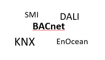 Gebäudeautomation Protokolle BACnet KNX SMI Enocean DALI